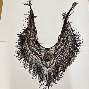 Sharmark Beaded Shawl